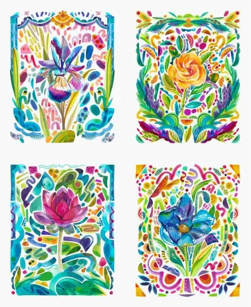 Moda Radiant by Amarilys Henderson fabric panel