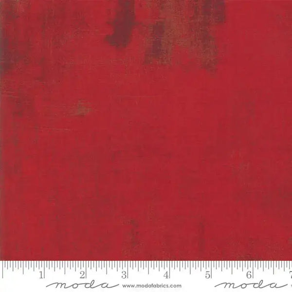 Grunge Basics in Berry Red: Using a Textured Blender for Depth, Warmth