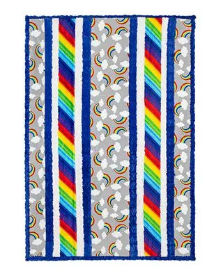 Sewing with Bold Rainbow Minky: A Guide to the Fabulous 5 Color Pop Cu