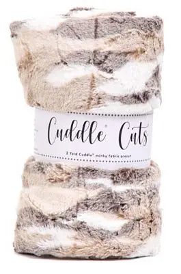 A Cozy Car Seat Blanket in Himalayn Pewter Luxe Cuddle
