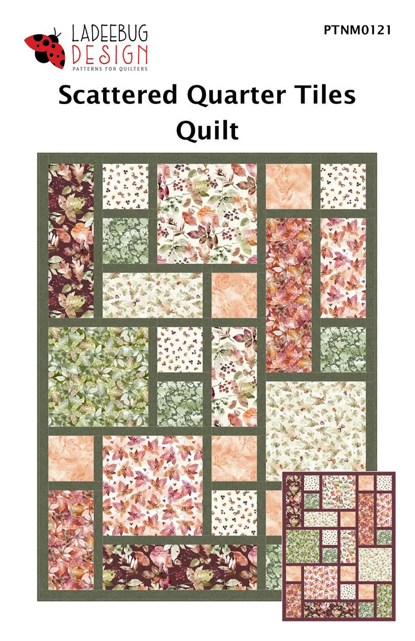 How to Make the Scattered Quarter Tiles Quilt: An Asymmetrical Fat Qua