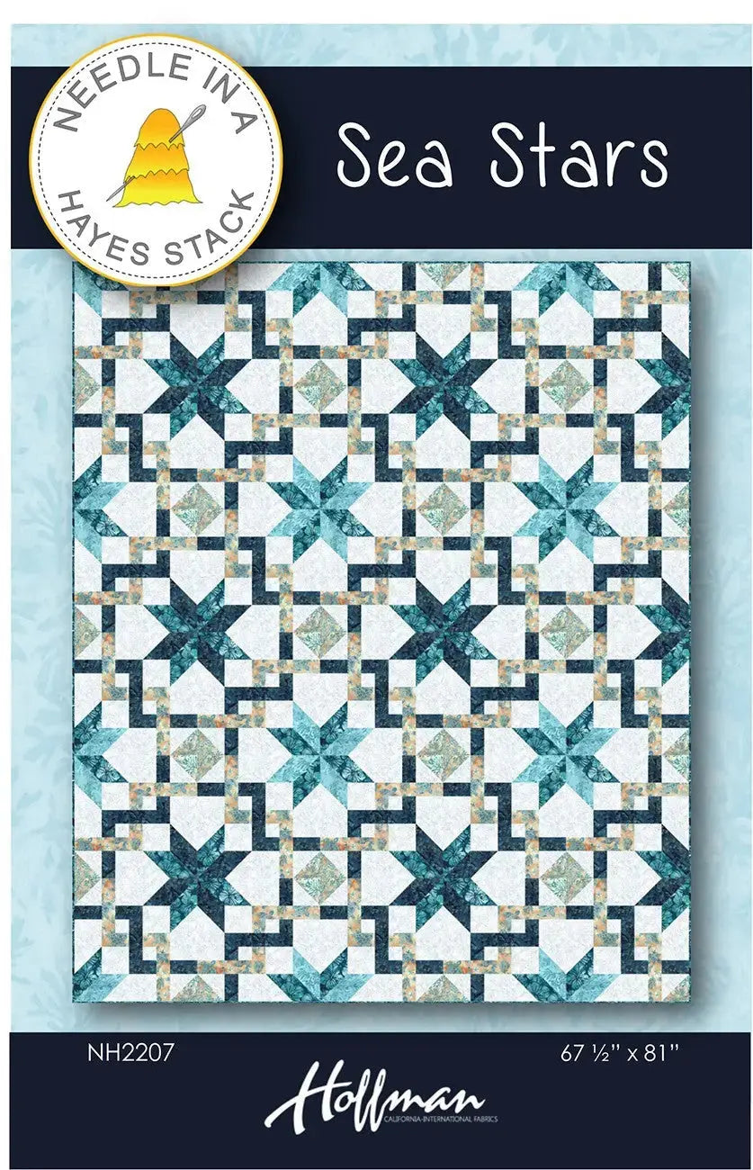 Starsnad How to Make the Sea Stars Quilt: Strip Piecing and Half-Square Triangl