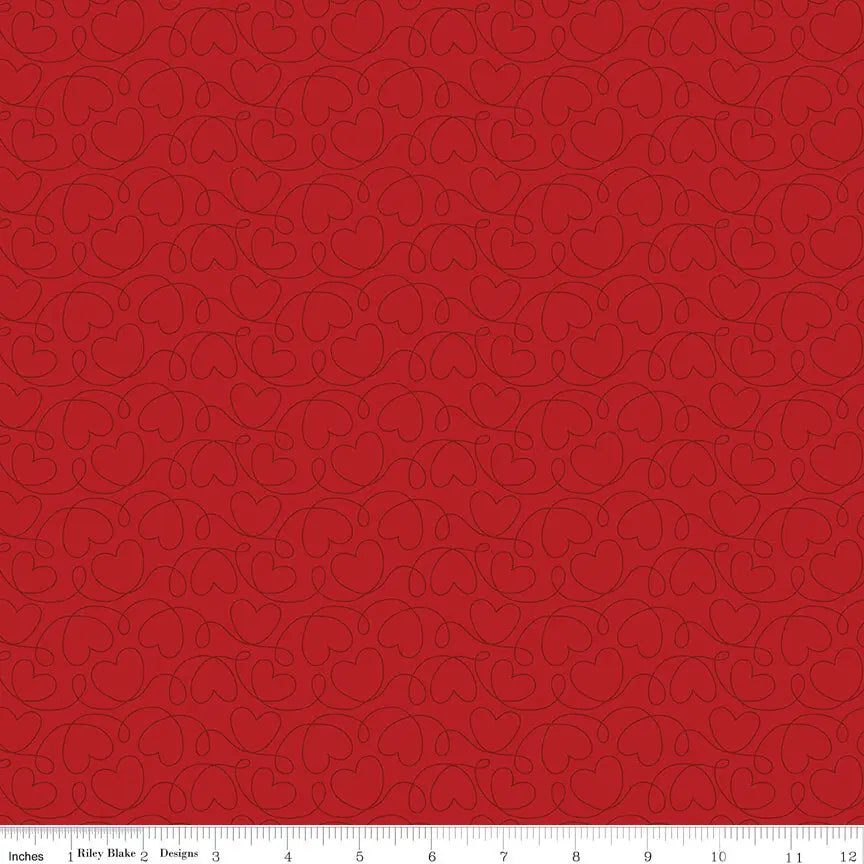 How to Use a Red Tonal Fabric: Blenders, Bindings, and Sew in Love Pai