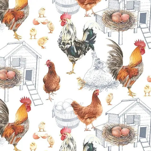 Sewing with Digital Cuddle: A Chicken-and-Egg Throw in Snow What Comes