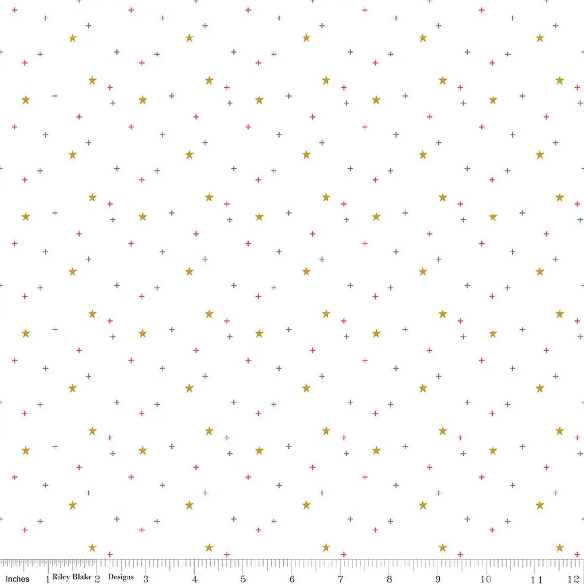 How to Use a White Star Print as a Quilt Background That Still Shines