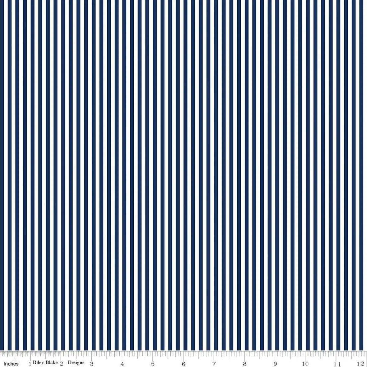 How to Use a Navy 1/8-Inch Stripe in Quilts: Direction, Pairing, and C