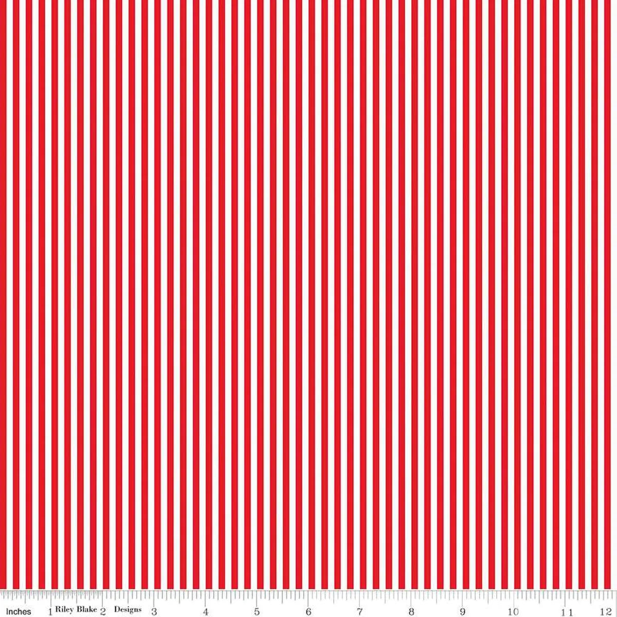 How to Use a Fine Red Stripe in Quilts: Binding, Sashing, and Bright A
