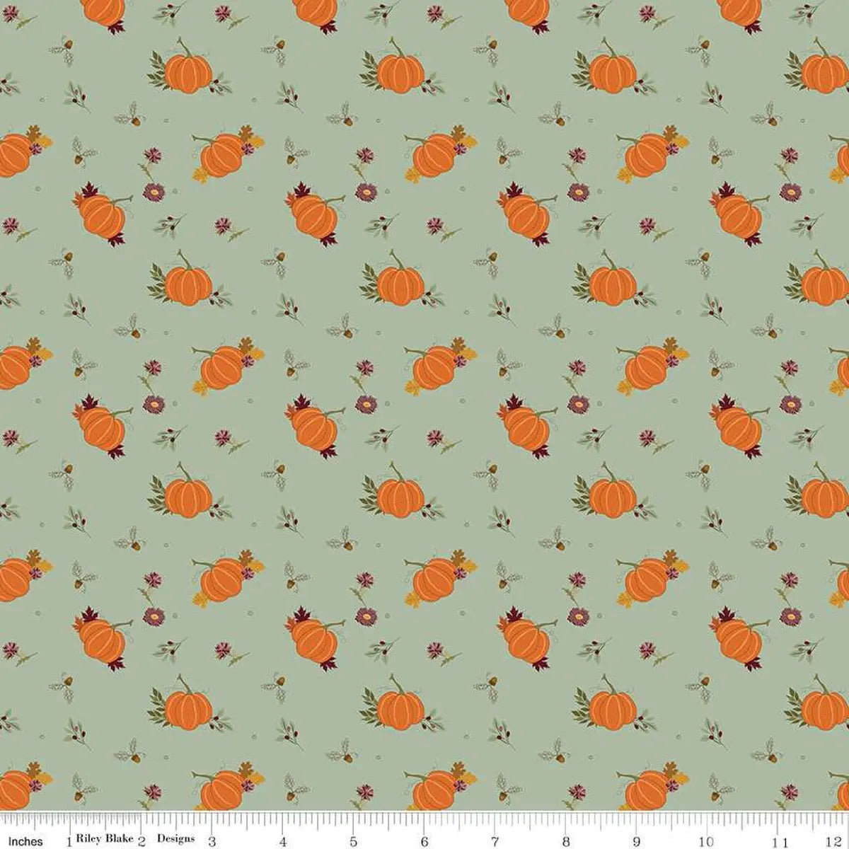 How to Build a Soft Fall Quilt Palette with Hazy Pumpkin Fabric