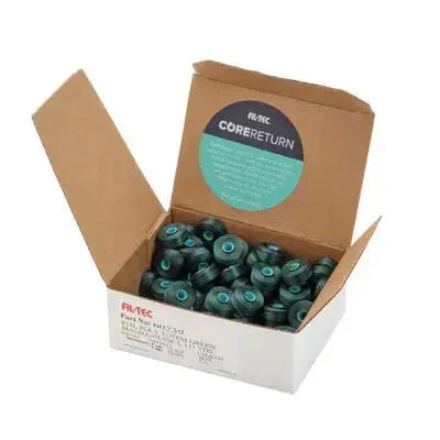 Totem Green Magna-Glide Classic #60 Pre-Wound Bobbins plastic core nature traditional quilts