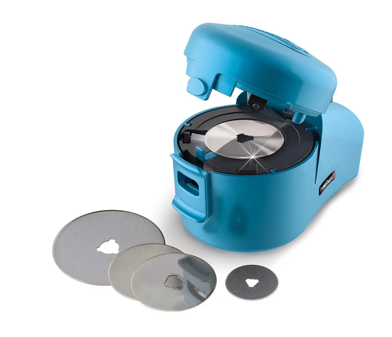 TrueSharp 2 Power rotary blade sharpener at Linda's Electric Quilters