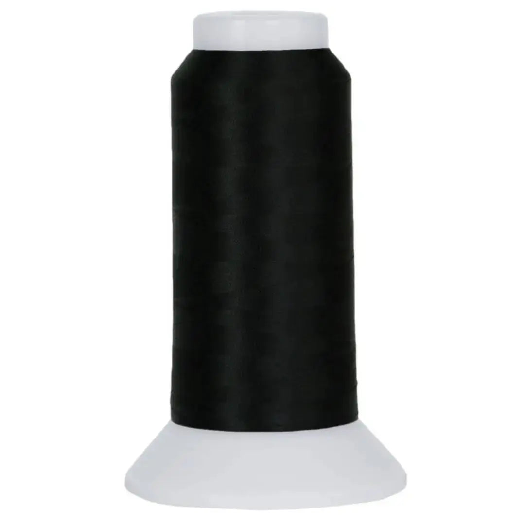 Superior MicroQuilter 7010 Black 100wt polyester thread cone