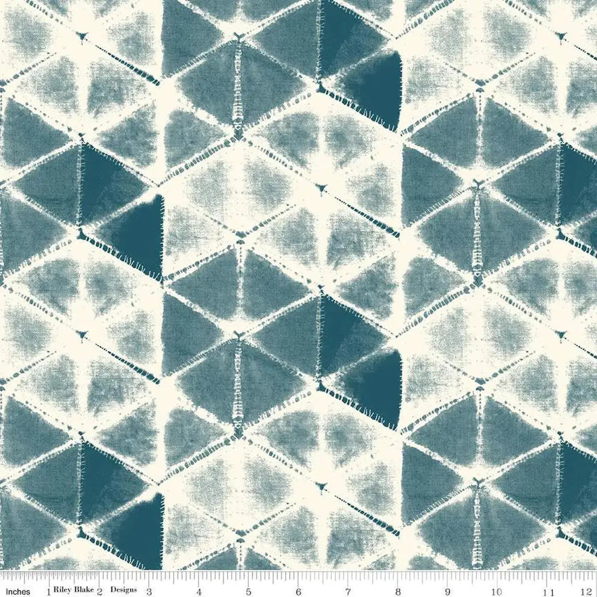 How to Back a Quilt in One Seamless Piece: White Eden Shibori Stargaze