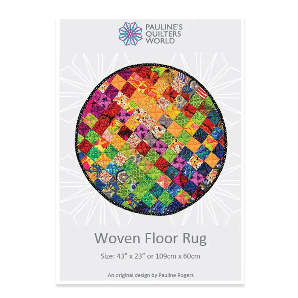 How to Weave a Fabric Floor Rug: Two Shapes from One Pattern