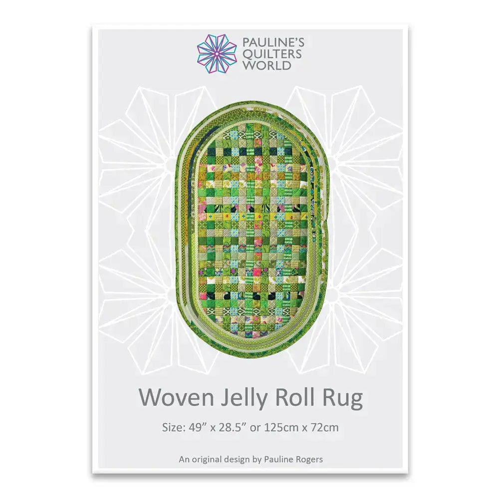 Woven Jelly Roll Rug pattern - Paulines Quilters World