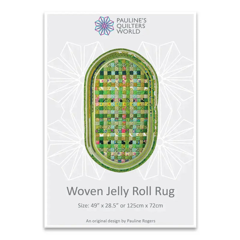 Woven Jelly Roll Rug pattern - Paulines Quilters World