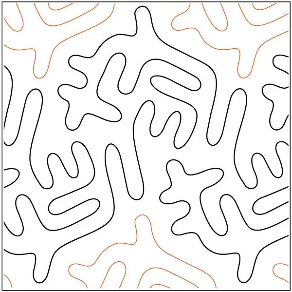 Amaze Me: A Maze-Like Pantograph for Modern and Playful Quilts