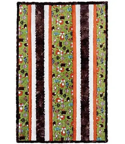 Five Strips, One Woodland Throw: How a Fabulous 5 Cuddle Kit Works