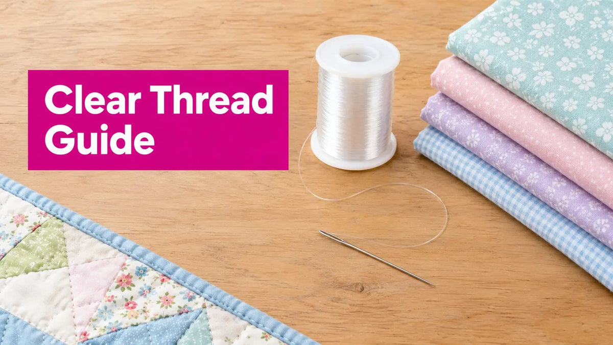 Clear Sewing Thread Guide for Quilting Projects