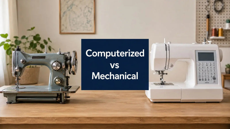 Computerized vs Mechanical Sewing Machines: Quilter's Guide