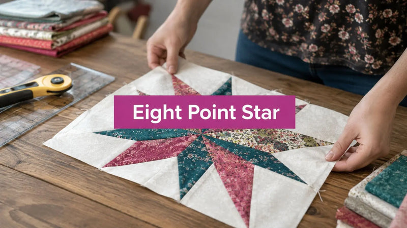 Eight Point Star Quilt Pattern: Master the Design