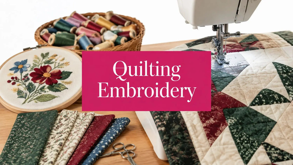 7 Embroidery Designs for Quilting to Try