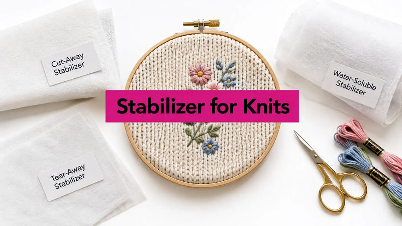 Embroidery Stabilizer for Knits: A Complete Guide