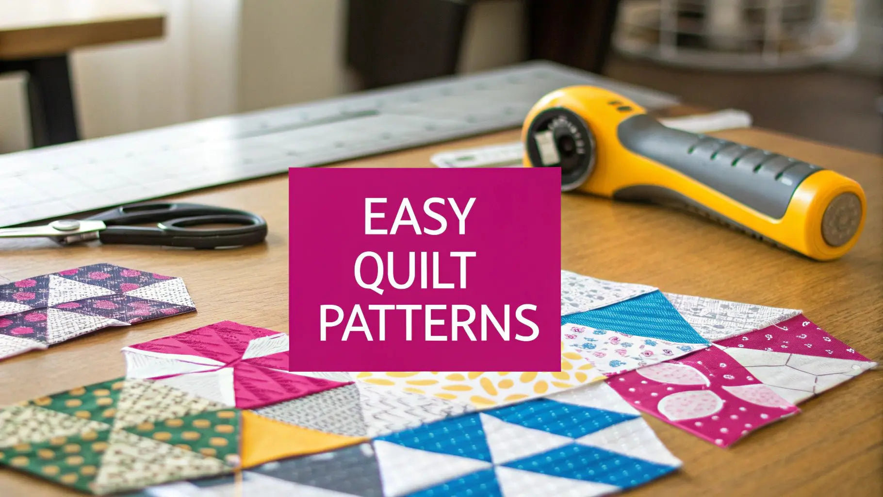 Easy-Quilt-Patterns-for-Beginners-to-Start-Today Linda's Electric Quilters