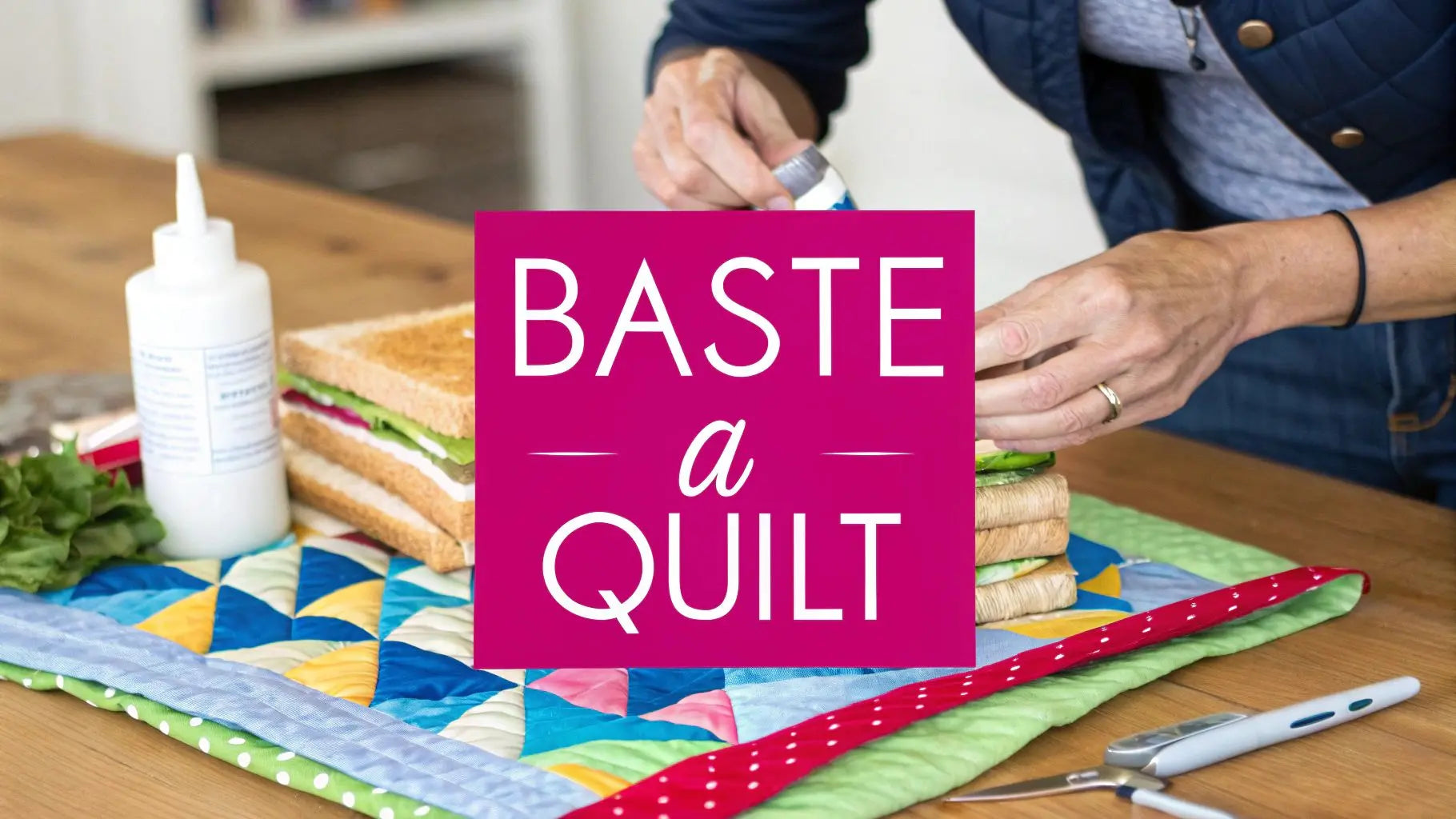 Learn-How-to-Baste-a-Quilt-Perfectly-in-Easy-Steps Linda's Electric Quilters