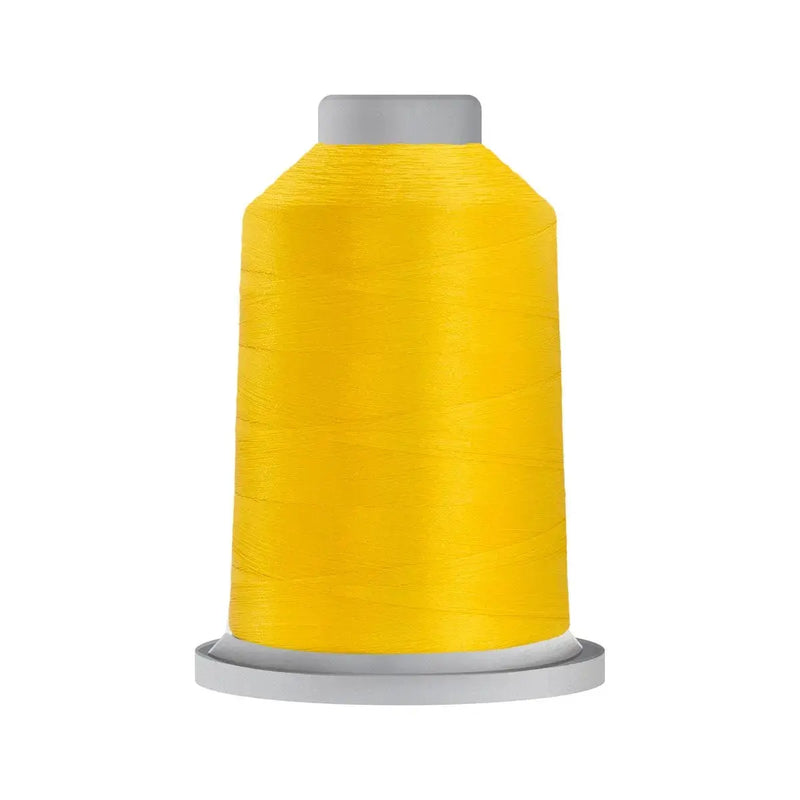 Fil-Tec Glide 80108 Bright Yellow Polyester Thread 5500 yards production standard yellow all applications