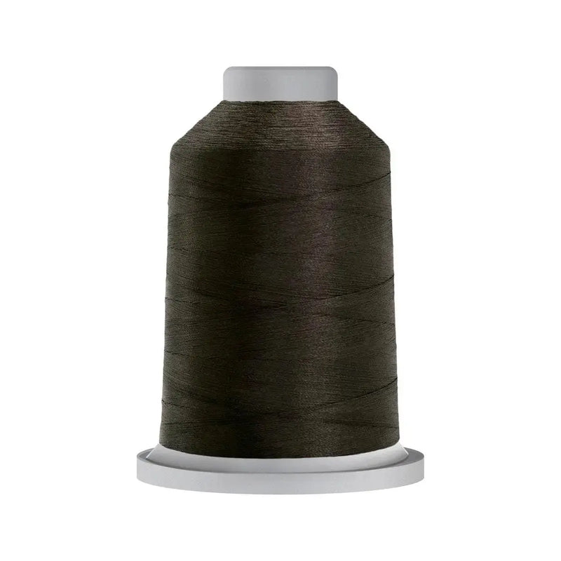 Fil-Tec Glide 1BLK3 Shadow Polyester Thread 5500 yards king spool deep near black grey dramatic quilts