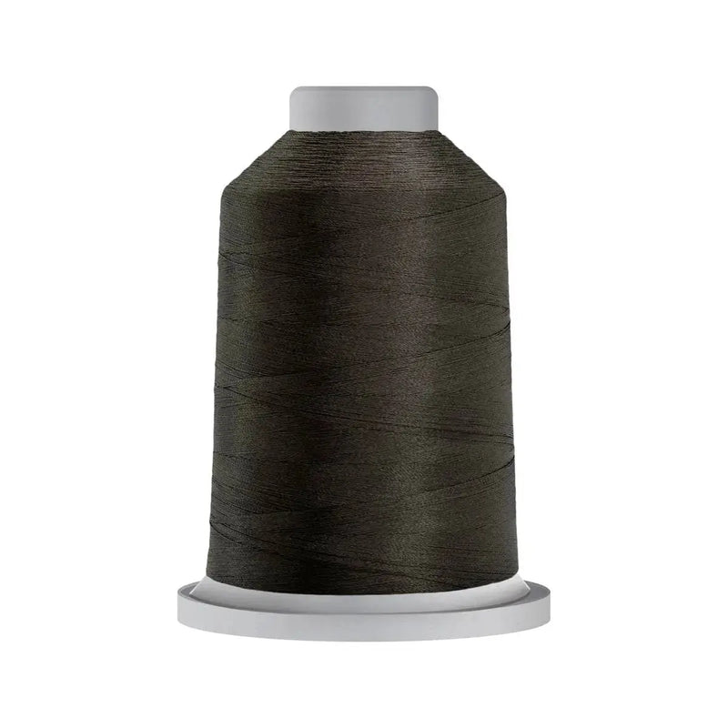Fil-Tec Glide 1BLK7 Storm Polyester Thread 5500 yards king spool darkest charcoal bold dramatic quilts