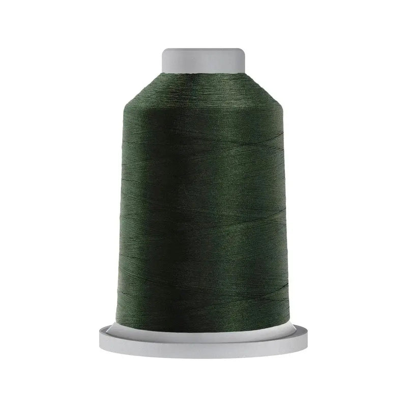 Fil-Tec Glide 60350 Totem Green Polyester Thread 5500 yards king spool deep forest green traditional nature quilts