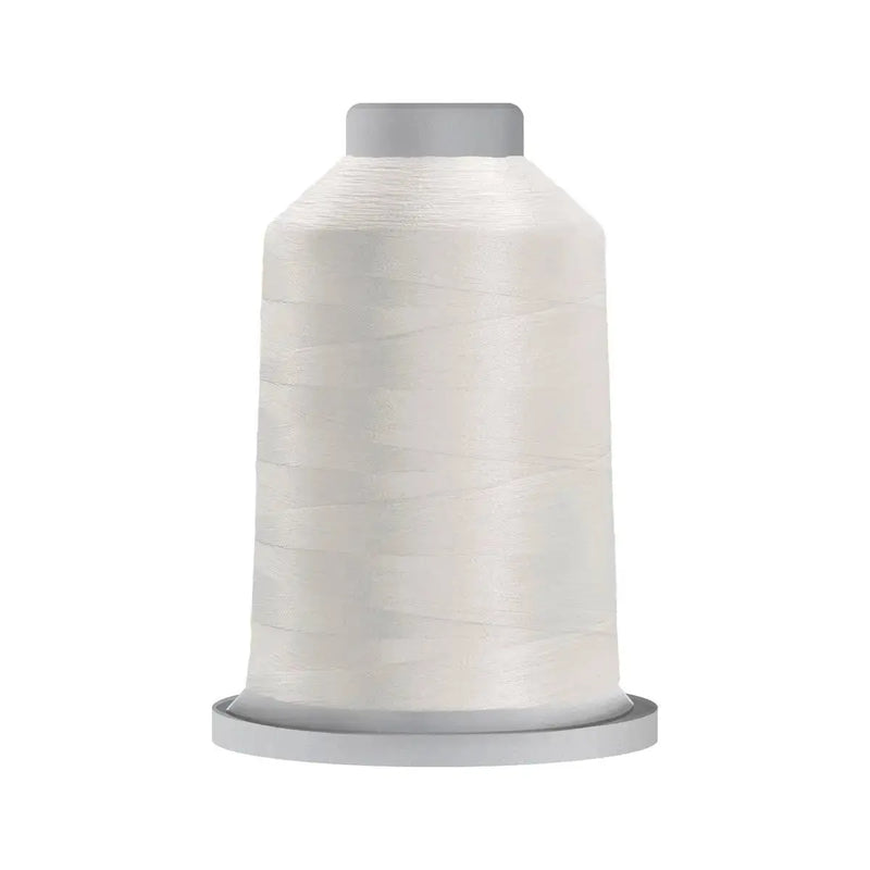 Fil-Tec Glide 10000 White polyester thread king spool - the most popular longarm quilting thread at Linda's Electric Quilters