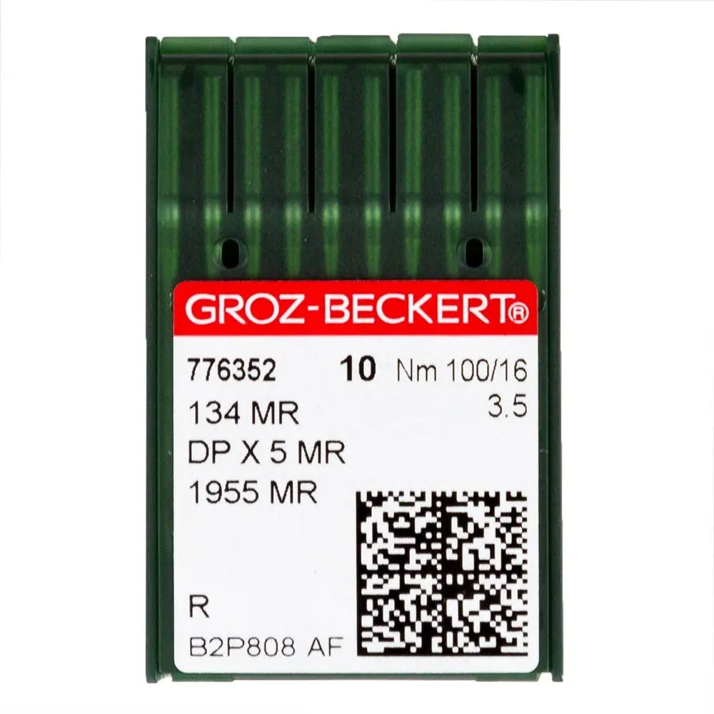 Groz-Beckert 16 MR 3.5 R-Point Regular Sharp 134MR longarm needle fine delicate quilting