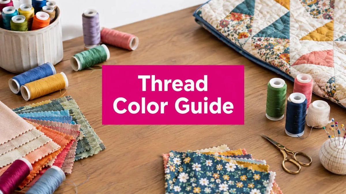 How to Choose Thread Color for Quilting: Pro Strategies