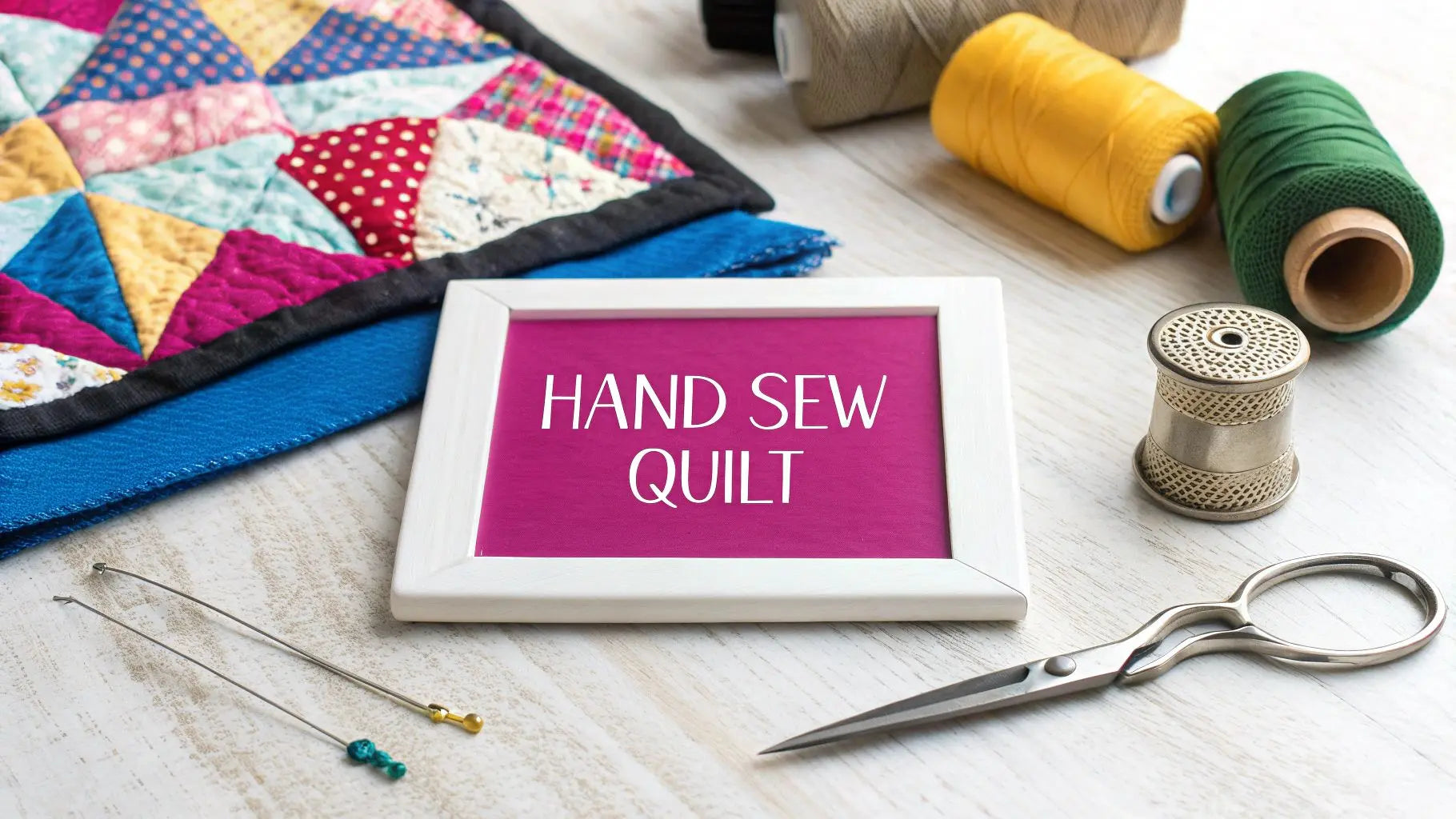 How to Hand Sew a Quilt From Start to Finish