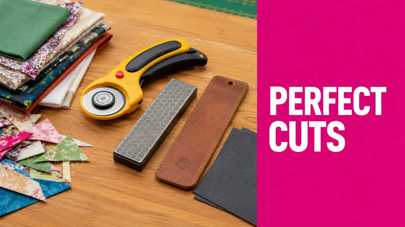 How to Sharpen Rotary Cutter Blades for Perfect Cuts