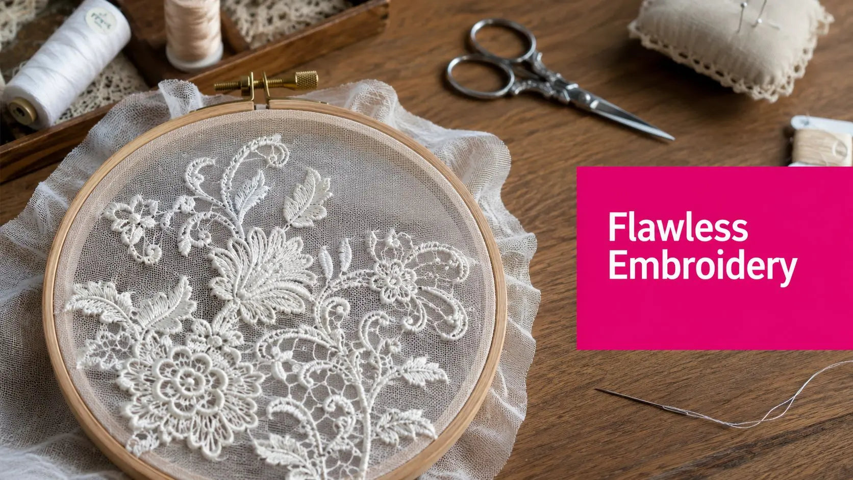 Achieve Flawless Embroidery: How to Use Wash Away Stabilizer