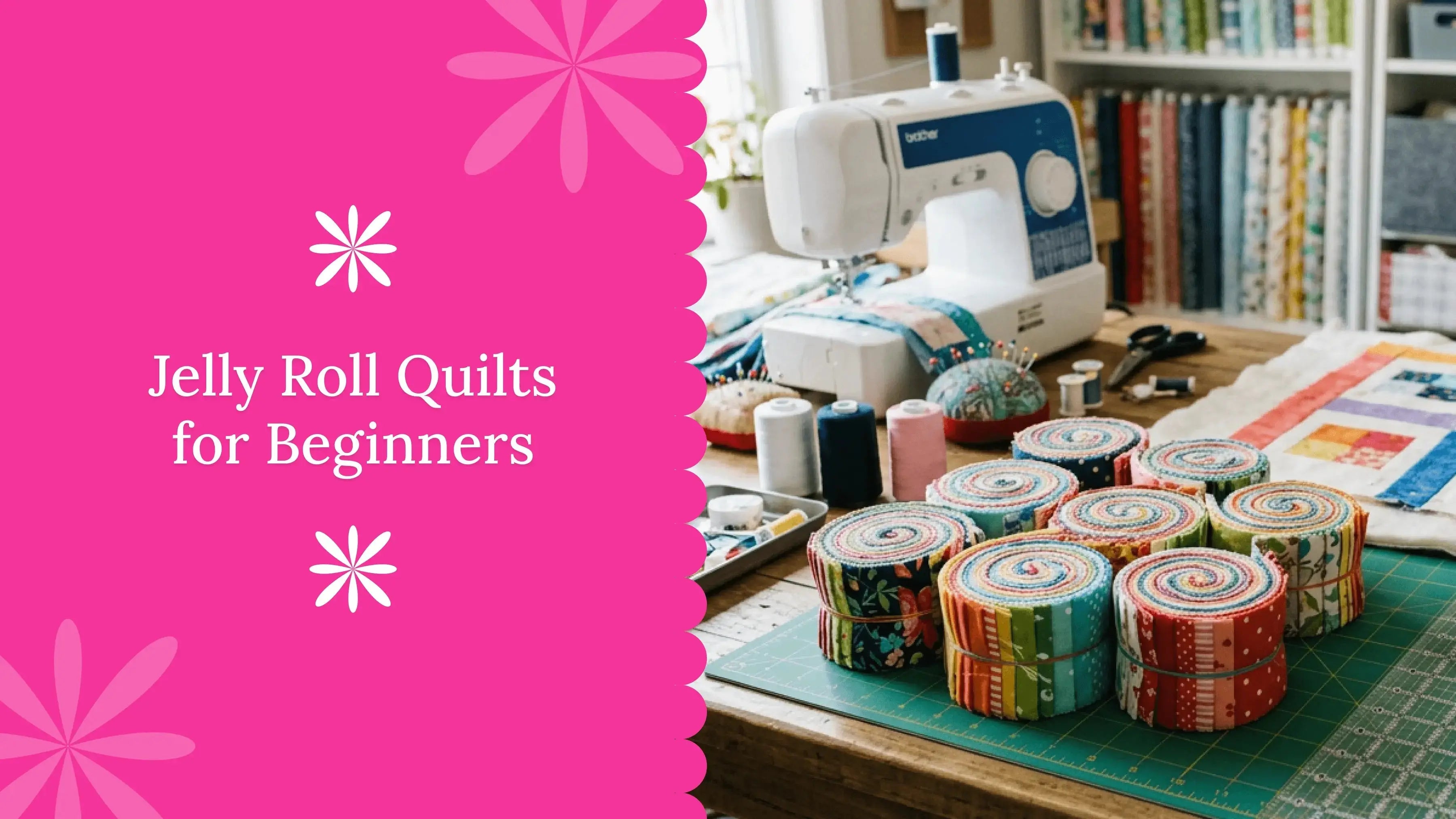 Simple Jelly Roll Quilts That Are Perfect for First Projects Linda's Electric Quilters
