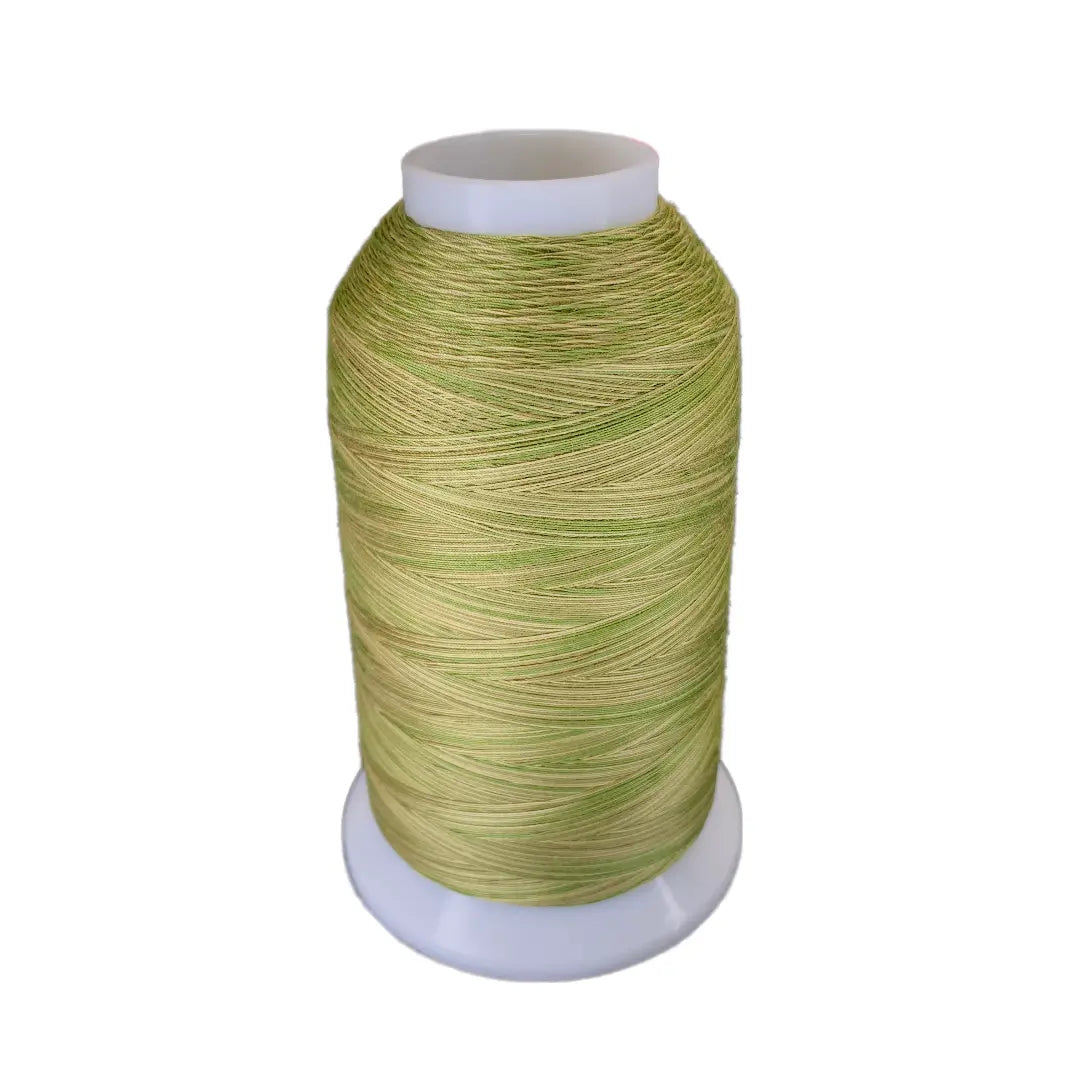 King Tut 990 Green Olives variegated Egyptian cotton 500 yards