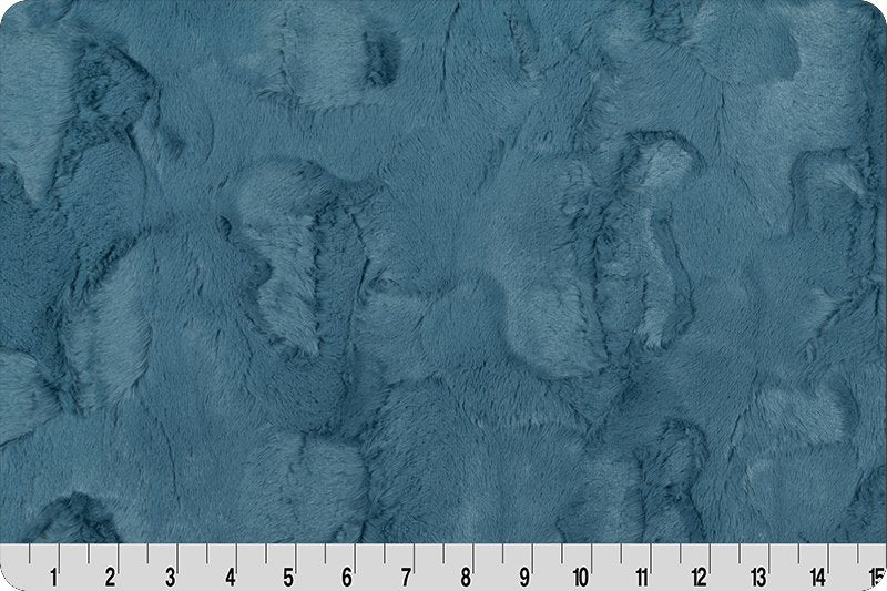 Shannon Luxe Cuddle Hide Embossed in Poseidon