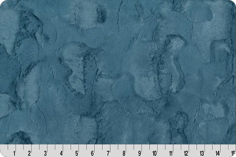 Shannon Luxe Cuddle Hide Embossed in Poseidon