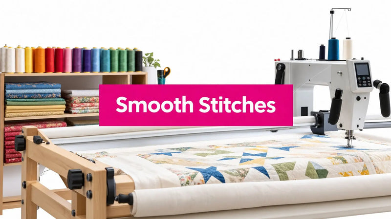 Longarm Quilting Thread Guide for Smooth Stitches