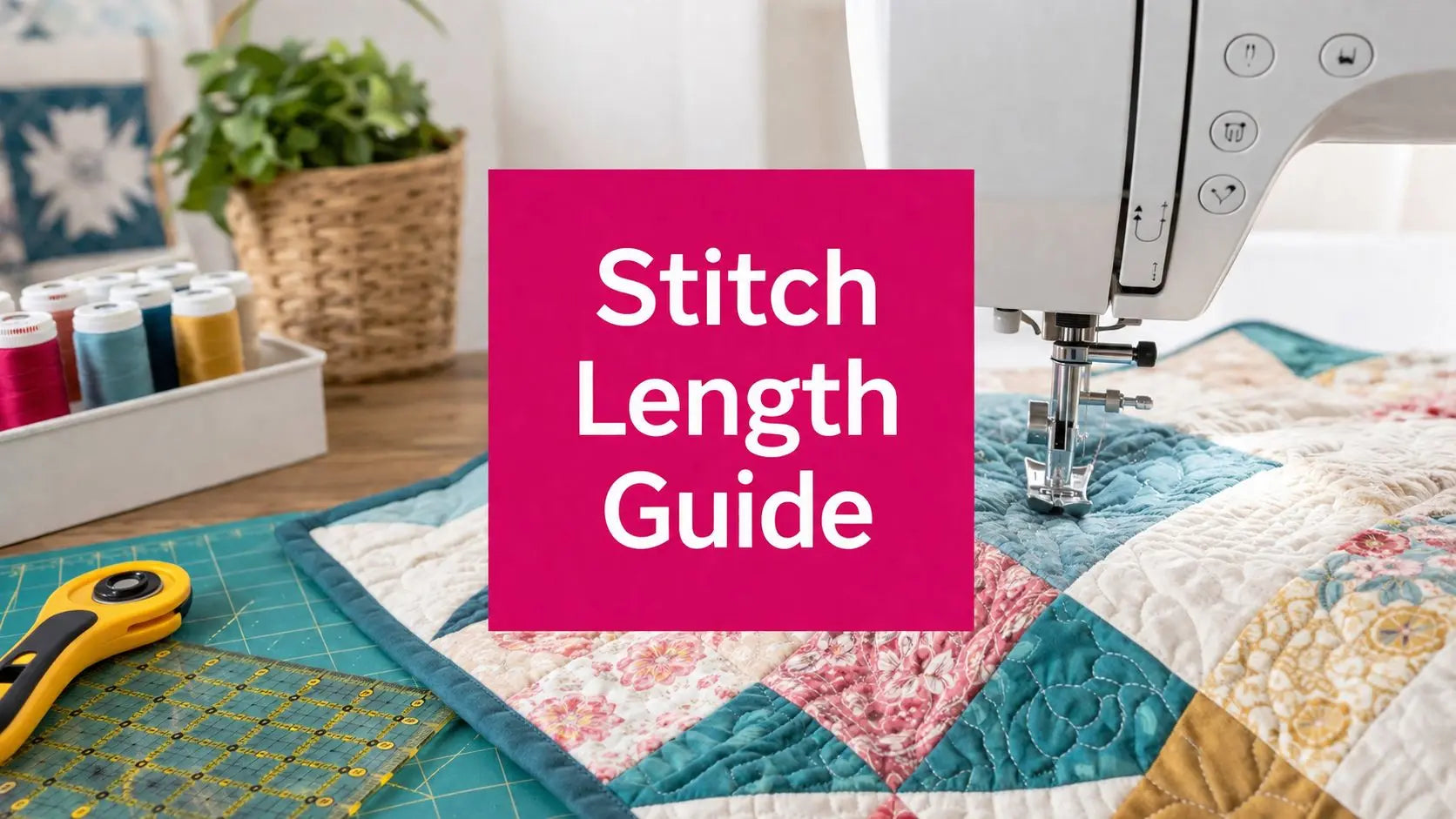 Machine Quilting Stitch Length Your Complete Guide