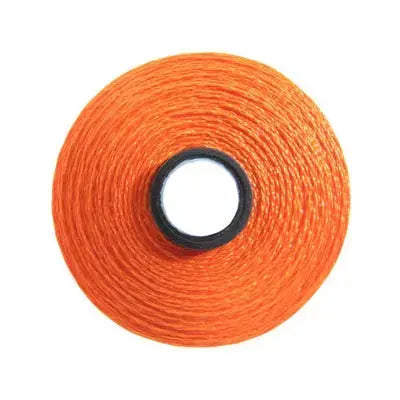 Fil-Tec Magna-Glide Delights Blaze Pre-Wound Bobbin Jar M Style longarm quilting vivid orange red fire bold