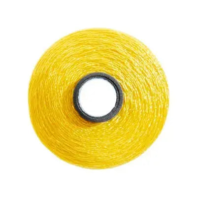Fil-Tec Magna-Glide Delights Bright Yellow Pre-Wound Bobbin Jar M Style longarm quilting production yellow