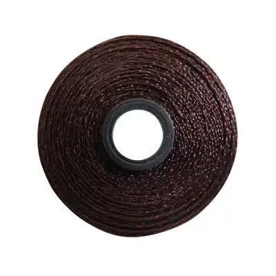 Fil-Tec Magna-Glide Delights Dark Brown Pre-Wound Bobbin Jar M Style longarm quilting chocolate brown