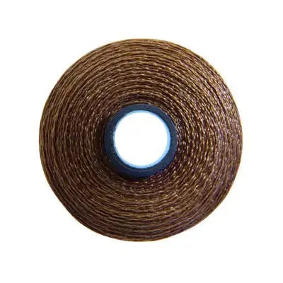 Fil-Tec Magna-Glide Delights Leather Pre-Wound Bobbin Jar M Style longarm quilting warm leather brown
