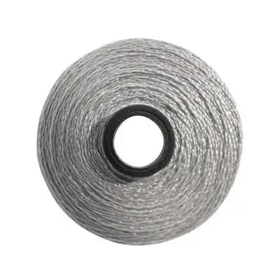 17543 Light Grey Magna-Glide Delights Bobbin Jar pre-wound light grey bobbins M size modern neutral