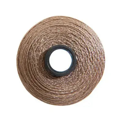 Fil-Tec Magna-Glide Delights Light Tan Pre-Wound Bobbin Jar M Style longarm quilting country